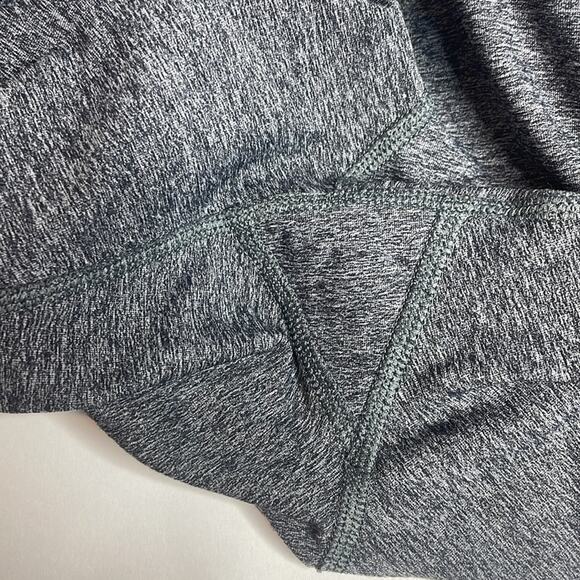 Lululemon inspire ll heathered black lakeside and blue mesh running leggings - Picture 11 of 12